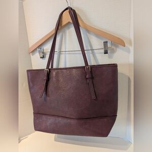 Urban Expressions Large Tote‎ Bag Reddish Brown